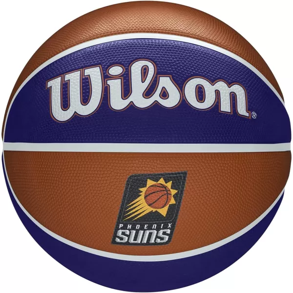WILSON NBA Alliance Series Basketballs - Team Logo Basketballs - 29.5" and Mini Sizes