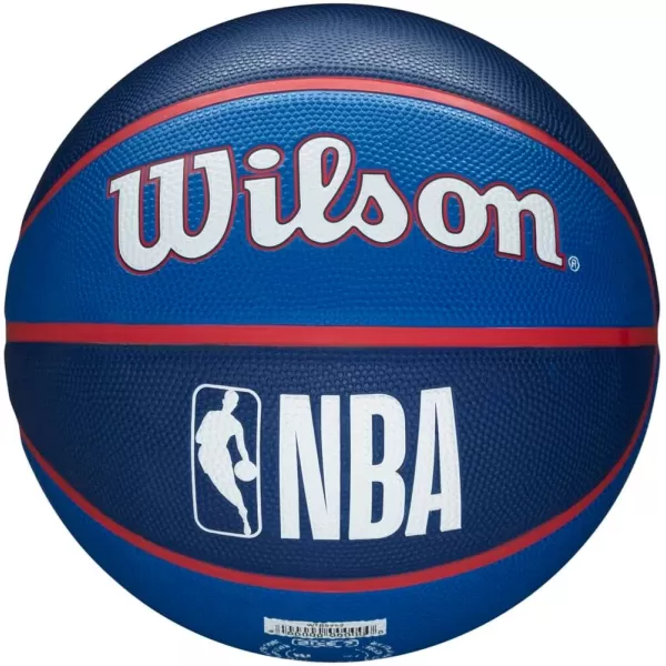 WILSON NBA Alliance Series Basketballs - Team Logo Basketballs - 29.5" and Mini Sizes