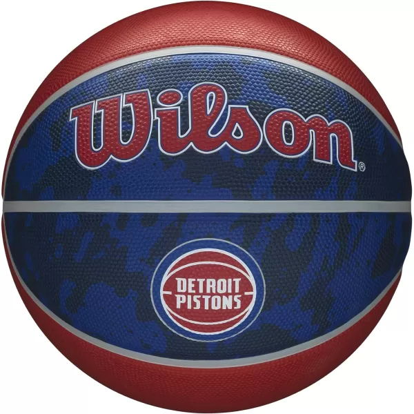 WILSON NBA Alliance Series Basketballs - Team Logo Basketballs - 29.5" and Mini Sizes