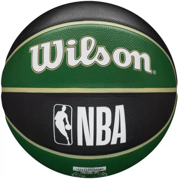 WILSON NBA Alliance Series Basketballs - Team Logo Basketballs - 29.5" and Mini Sizes