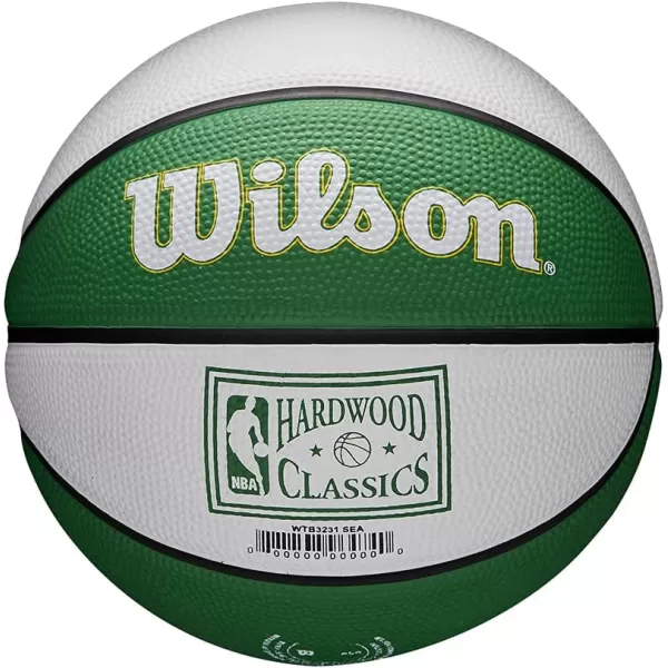 WILSON NBA Alliance Series Basketballs - Team Logo Basketballs - 29.5" and Mini Sizes