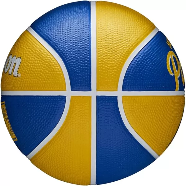 WILSON NBA Alliance Series Basketballs - Team Logo Basketballs - 29.5" and Mini Sizes