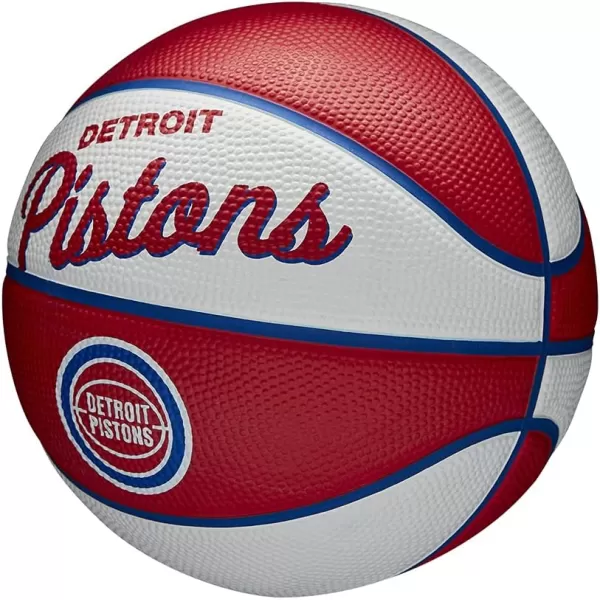 WILSON NBA Alliance Series Basketballs - Team Logo Basketballs - 29.5" and Mini Sizes