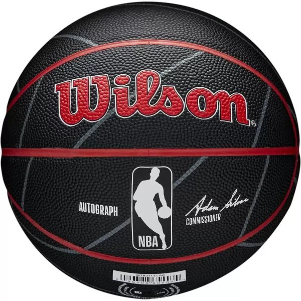 WILSON NBA Alliance Series Basketballs - Team Logo Basketballs - 29.5" and Mini Sizes