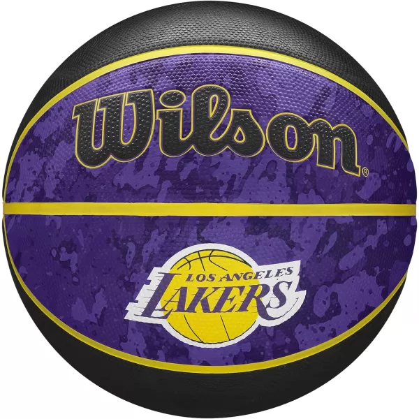 WILSON NBA Alliance Series Basketballs - Team Logo Basketballs - 29.5" and Mini Sizes