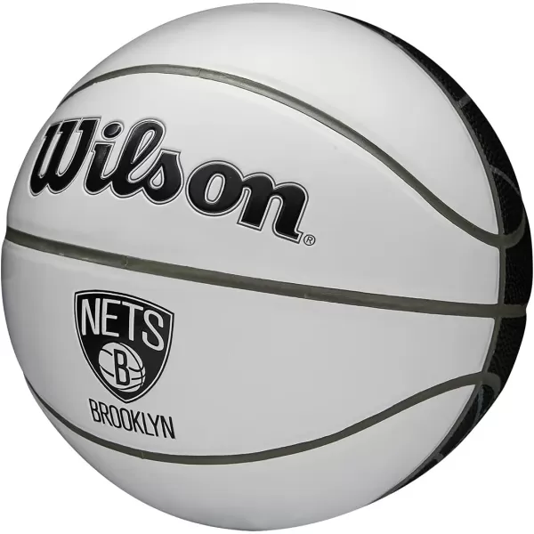 WILSON NBA Alliance Series Basketballs - Team Logo Basketballs - 29.5" and Mini Sizes