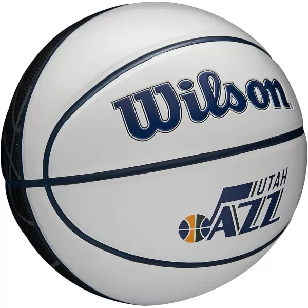 WILSON NBA Alliance Series Basketballs - Team Logo Basketballs - 29.5" and Mini Sizes
