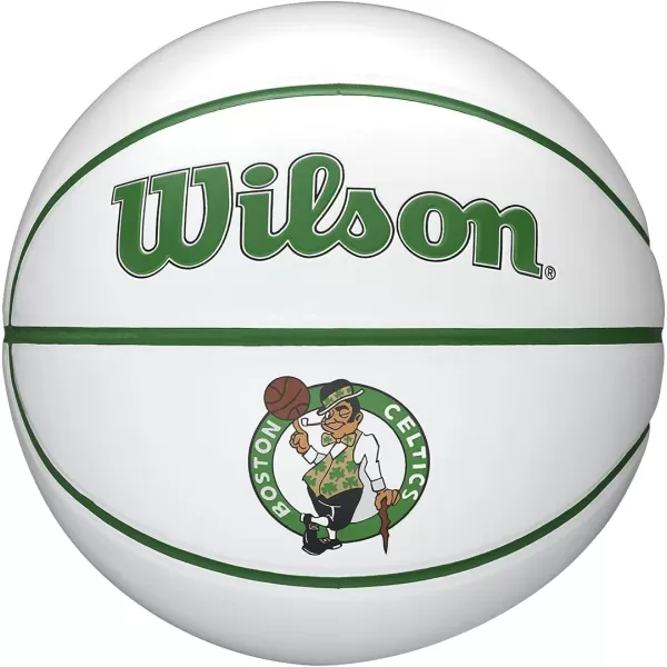 WILSON NBA Alliance Series Basketballs - Team Logo Basketballs - 29.5" and Mini Sizes