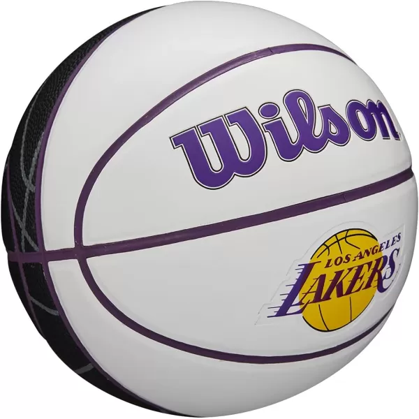 WILSON NBA Alliance Series Basketballs - Team Logo Basketballs - 29.5" and Mini Sizes