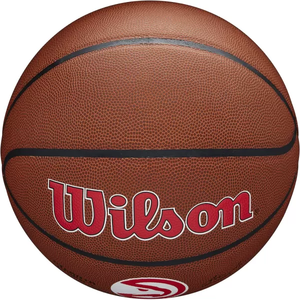 WILSON NBA Alliance Series Basketballs - Team Logo Basketballs - 29.5" and Mini Sizes