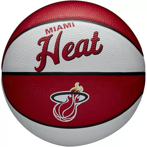 WILSON NBA Alliance Series Basketballs - Team Logo Basketballs - 29.5" and Mini Sizes