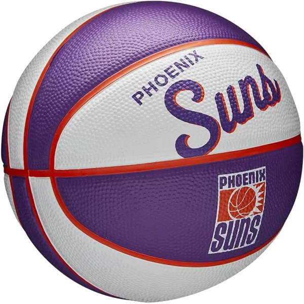 WILSON NBA Alliance Series Basketballs - Team Logo Basketballs - 29.5" and Mini Sizes