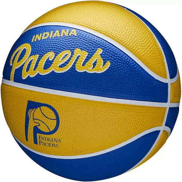 WILSON NBA Alliance Series Basketballs - Team Logo Basketballs - 29.5" and Mini Sizes