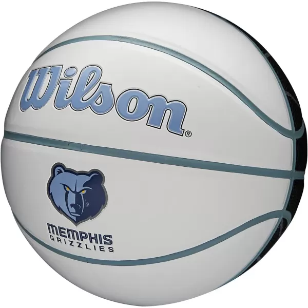 WILSON NBA Alliance Series Basketballs - Team Logo Basketballs - 29.5" and Mini Sizes