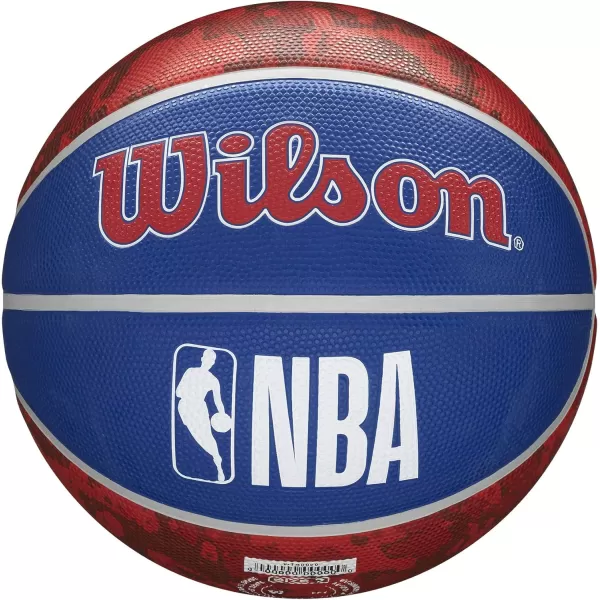 WILSON NBA Alliance Series Basketballs - Team Logo Basketballs - 29.5" and Mini Sizes