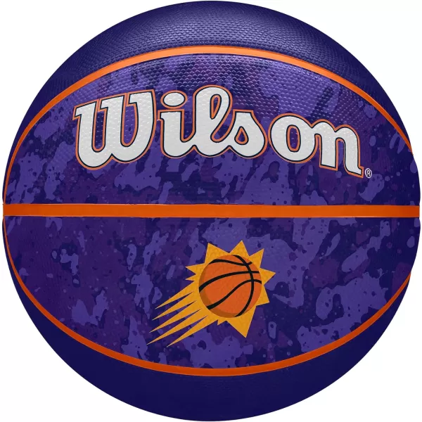 WILSON NBA Alliance Series Basketballs - Team Logo Basketballs - 29.5" and Mini Sizes