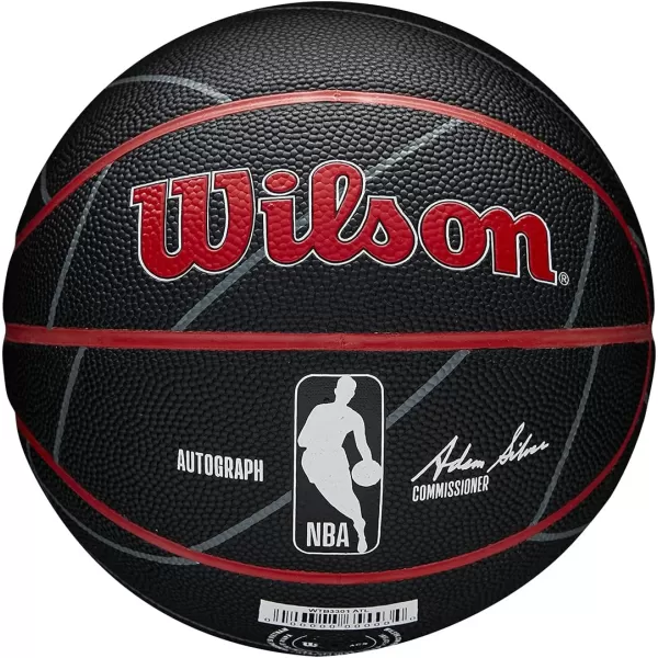 WILSON NBA Alliance Series Basketballs - Team Logo Basketballs - 29.5" and Mini Sizes