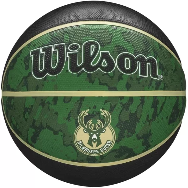 WILSON NBA Alliance Series Basketballs - Team Logo Basketballs - 29.5" and Mini Sizes