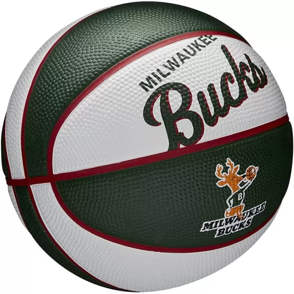 WILSON NBA Alliance Series Basketballs - Team Logo Basketballs - 29.5" and Mini Sizes