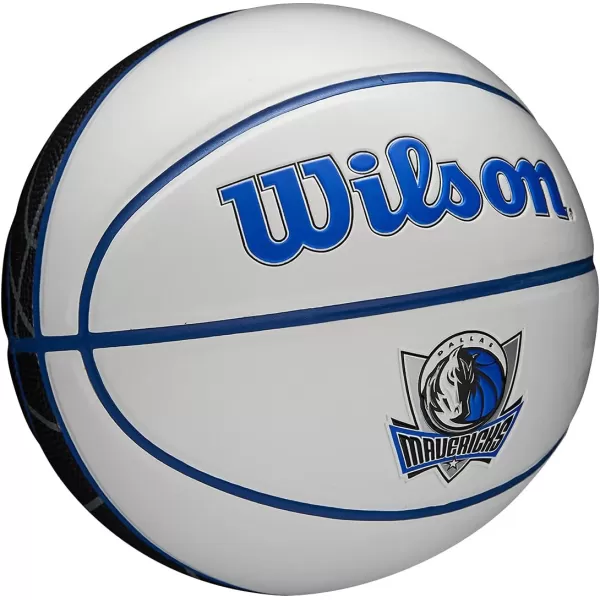 WILSON NBA Alliance Series Basketballs - Team Logo Basketballs - 29.5" and Mini Sizes