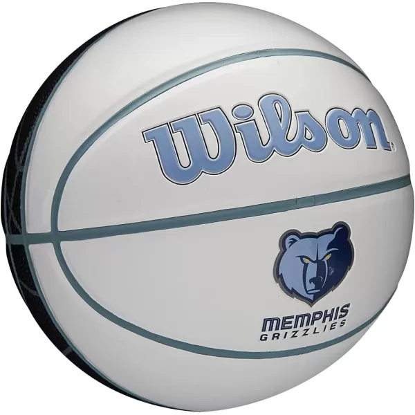 WILSON NBA Alliance Series Basketballs - Team Logo Basketballs - 29.5" and Mini Sizes