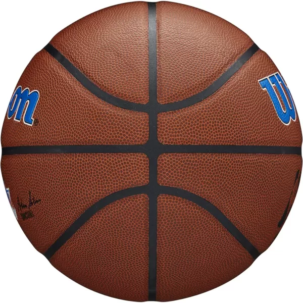WILSON NBA Alliance Series Basketballs - Team Logo Basketballs - 29.5" and Mini Sizes