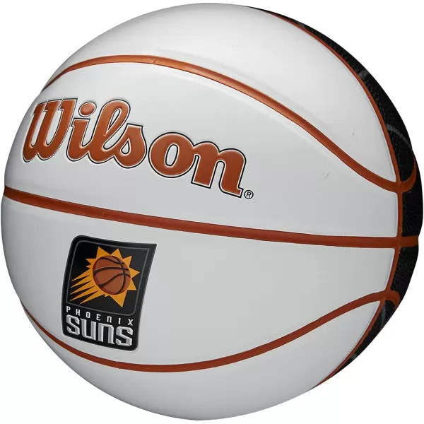 WILSON NBA Alliance Series Basketballs - Team Logo Basketballs - 29.5" and Mini Sizes