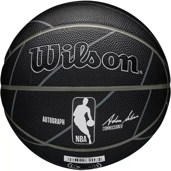 WILSON NBA Alliance Series Basketballs - Team Logo Basketballs - 29.5" and Mini Sizes
