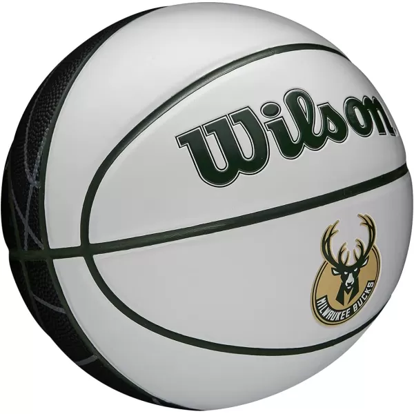 WILSON NBA Alliance Series Basketballs - Team Logo Basketballs - 29.5" and Mini Sizes