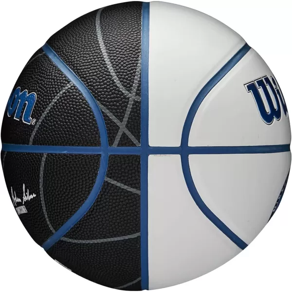 WILSON NBA Alliance Series Basketballs - Team Logo Basketballs - 29.5" and Mini Sizes