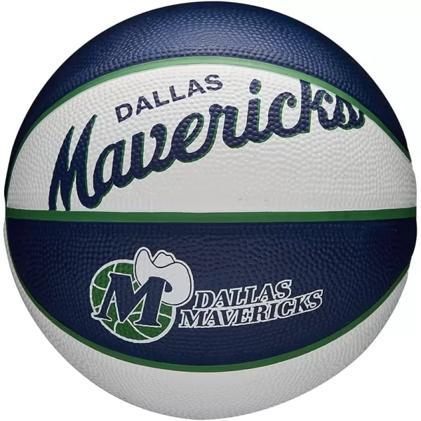 WILSON NBA Alliance Series Basketballs - Team Logo Basketballs - 29.5" and Mini Sizes