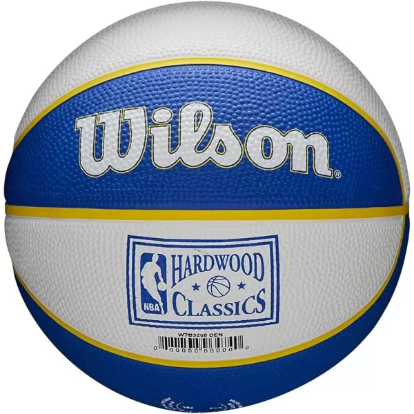 WILSON NBA Alliance Series Basketballs - Team Logo Basketballs - 29.5" and Mini Sizes