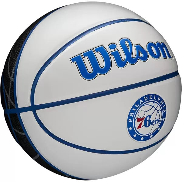 WILSON NBA Alliance Series Basketballs - Team Logo Basketballs - 29.5" and Mini Sizes