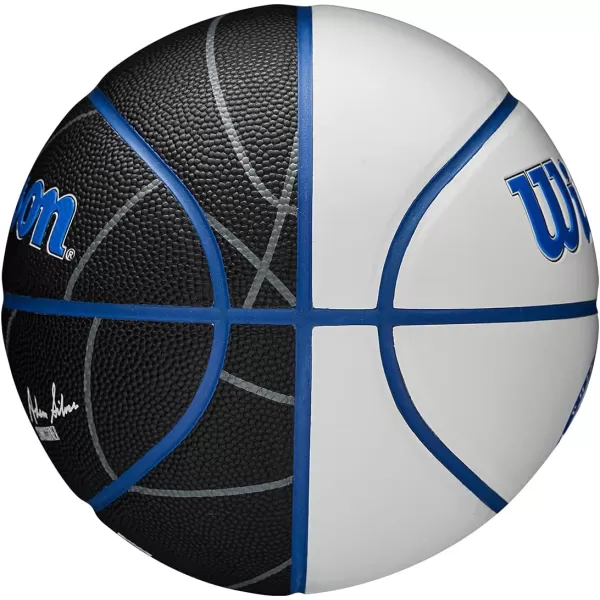 WILSON NBA Alliance Series Basketballs - Team Logo Basketballs - 29.5" and Mini Sizes