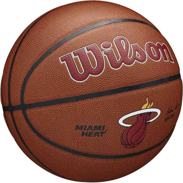 WILSON NBA Alliance Series Basketballs - Team Logo Basketballs - 29.5" and Mini Sizes