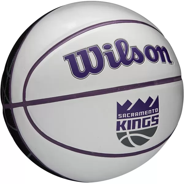 WILSON NBA Alliance Series Basketballs - Team Logo Basketballs - 29.5" and Mini Sizes