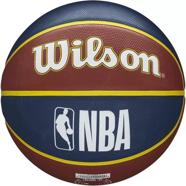 WILSON NBA Alliance Series Basketballs - Team Logo Basketballs - 29.5" and Mini Sizes