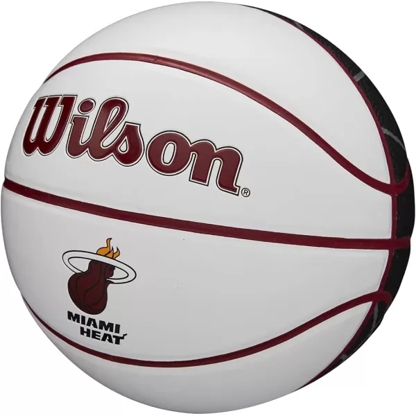 WILSON NBA Alliance Series Basketballs - Team Logo Basketballs - 29.5" and Mini Sizes