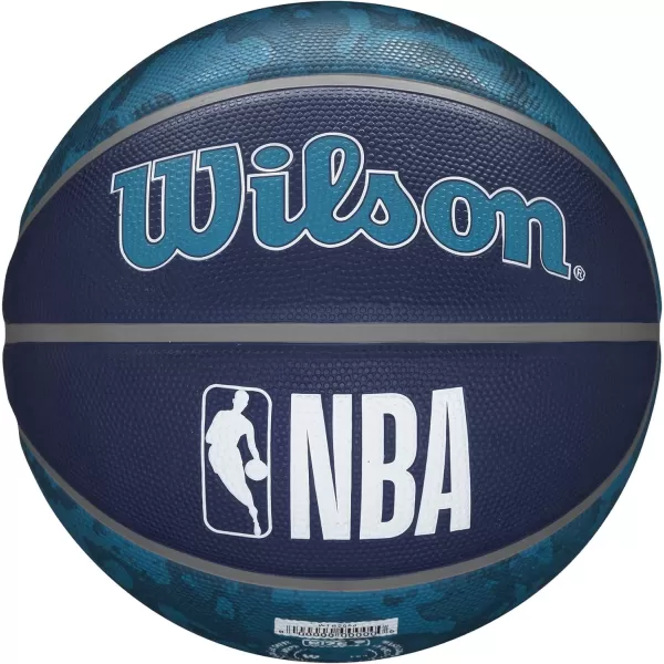 WILSON NBA Alliance Series Basketballs - Team Logo Basketballs - 29.5" and Mini Sizes