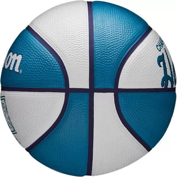 WILSON NBA Alliance Series Basketballs - Team Logo Basketballs - 29.5" and Mini Sizes