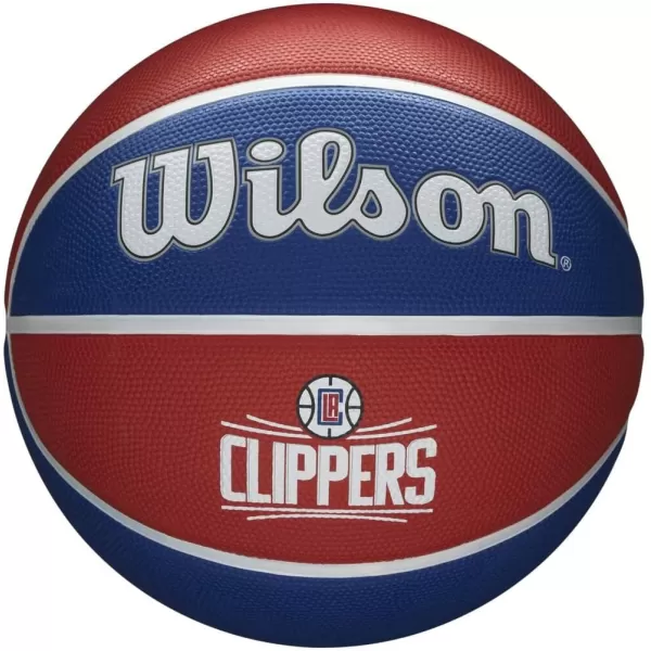 WILSON NBA Alliance Series Basketballs - Team Logo Basketballs - 29.5" and Mini Sizes