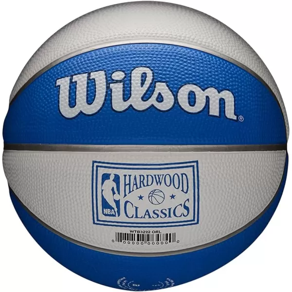 WILSON NBA Alliance Series Basketballs - Team Logo Basketballs - 29.5" and Mini Sizes
