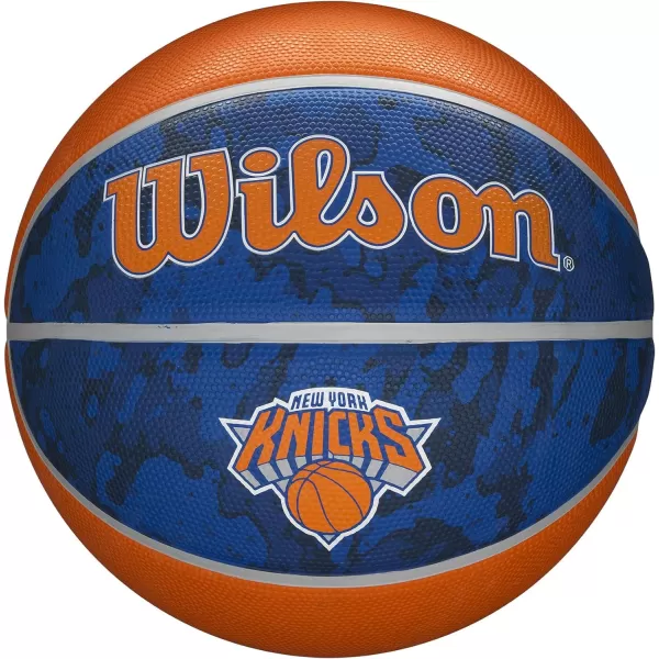 WILSON NBA Alliance Series Basketballs - Team Logo Basketballs - 29.5" and Mini Sizes