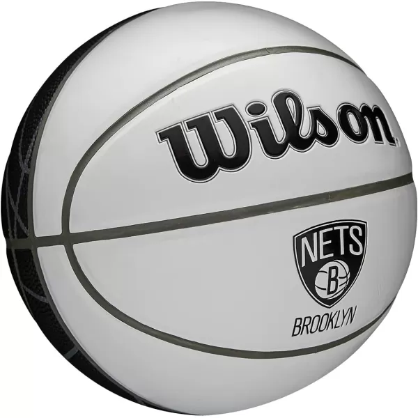 WILSON NBA Alliance Series Basketballs - Team Logo Basketballs - 29.5" and Mini Sizes