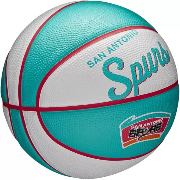 WILSON NBA Alliance Series Basketballs - Team Logo Basketballs - 29.5" and Mini Sizes