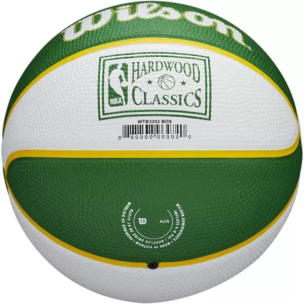 WILSON NBA Alliance Series Basketballs - Team Logo Basketballs - 29.5" and Mini Sizes