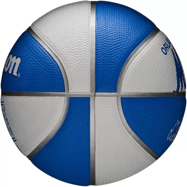 WILSON NBA Alliance Series Basketballs - Team Logo Basketballs - 29.5" and Mini Sizes