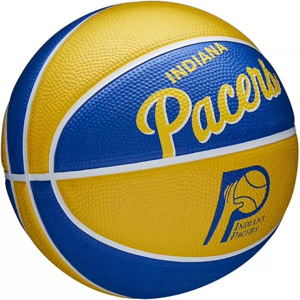 WILSON NBA Alliance Series Basketballs - Team Logo Basketballs - 29.5" and Mini Sizes