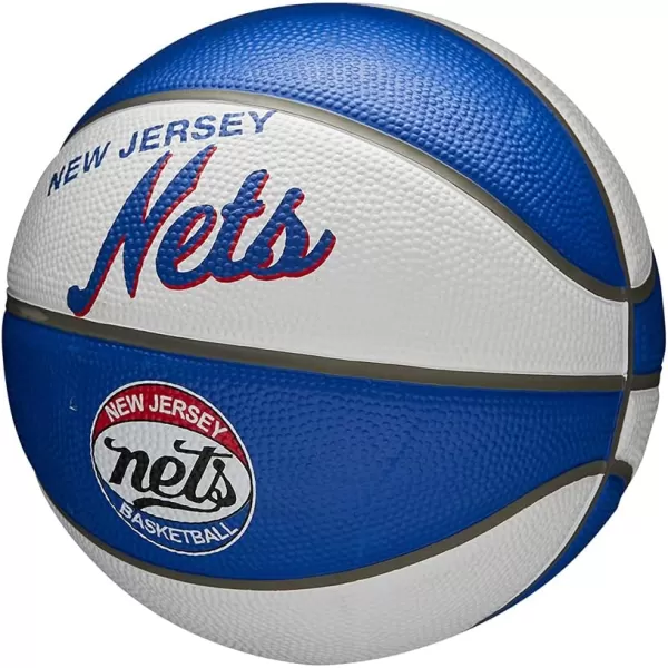 WILSON NBA Alliance Series Basketballs - Team Logo Basketballs - 29.5" and Mini Sizes