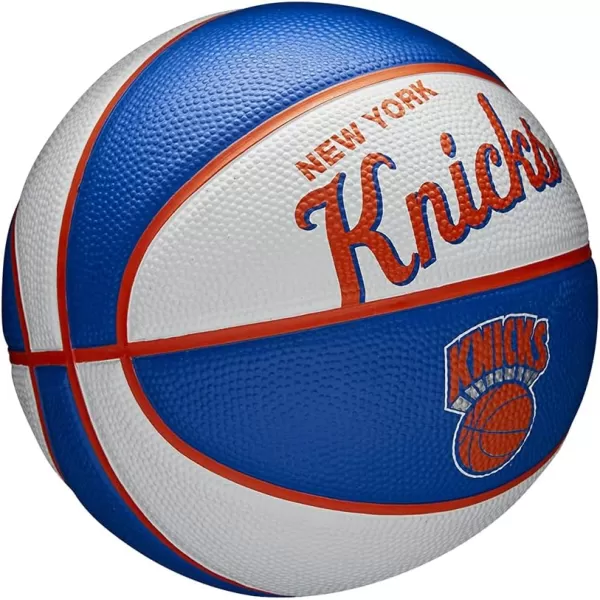 WILSON NBA Alliance Series Basketballs - Team Logo Basketballs - 29.5" and Mini Sizes